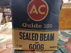 NOS AC 300 Guide Seal Beam (1) 6V Head Light Bulb, T3  6006