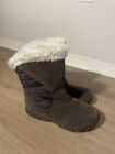 Columbia Ice Maiden Womens Winter Brown Snow Boots Size 10