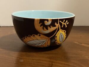Gates Ware By Laurie Gates 6” Cereal /Soup Bowls. Brown,Blue, Orange 5 Avail