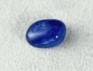 Certified Natural Blue Sapphire Oval Cabochon 8.83 Ct Gemstone For Ring Pendant
