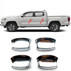 For Toyota Tacoma 2016-2023 Chrome Side Door Handle Bowl Cover Trim Accessories (For: 2020 Toyota Tacoma TRD Sport)