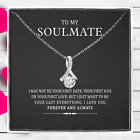 To My Soulmate Necklace, Valentine Gifts For Her, Gift For Girlfriend Wife