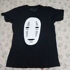 Spirited Away Womens T-Shirt -  No Face Simple Mask Image Size Small