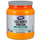 NOW Foods Egg White Protein, 1.2 lb Unflavored Powder