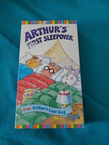 New ListingArthur - Arthurs First Sleepover VHS 1998 Classic Kids Cartoon Movie Film