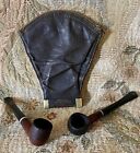 Vintage ~ Tobacco Pouch ~ Frank Medico Pocket Pipe ~ Imported Briar Pipe