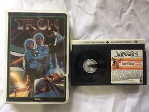 New ListingVintage Tron Beta Tape NOT VHS Original Disney