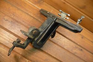 Large Vintage Disston Hand Saw Vise Woodworking Filing Sharpening Bench Tool