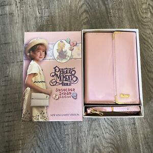 Vtg Precious Moments Bible, Small Hands, Shoulder Strap Edition Sealed New A
