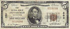 New Listing1929 $5 Small Size National Bank Note, National Bank at Pittsburgh, PA, Circulat