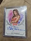 EVE TORRES 2015 WWE TOPPS DIVAS UNDISPUTED ON CARD AUTO