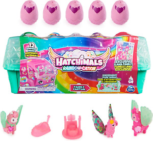 Hatchimals Rainbow Cation ~ Exclusive Llama Family ~ 12 Surprises! ~ Brand New!