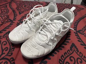 Size 13 - Nike Air VaporMax Plus White USED