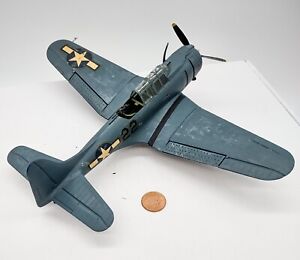 1:48 Scale Rough Paint Built Plastic Model Airplane WWII US Navy SBD-5 Dauntless