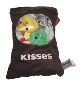 Hershey Kisses Plush Bag Of Ornament Plush Christmas Russ Jazwares Cute NWT