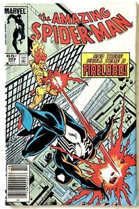 Amazing Spider-Man #269 FN  (1985) Black suit Spider-Man, Firelord appearance
