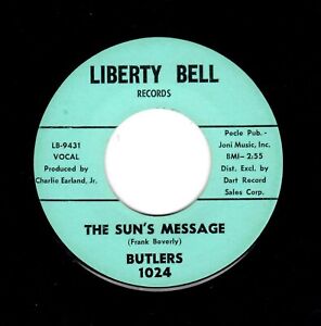 New ListingNORTHERN SOUL/HARMONY-BUTLERS-THE SUN'S MESSAGE/SHE TRIED TO KISS ME