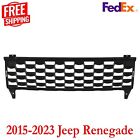 Fits Jeep Renegade Bumper Grille For 2015-2023 Front Textured Black CH1036165 (For: Jeepster)