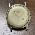 Vintage Enicar Ultrasonic Ultra thin 17j Dress Watch For Parts Or Repair