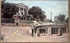 Front Royal Virginia Gas Station Stony Ledge Motel Hotel Vintage Postcard c1950