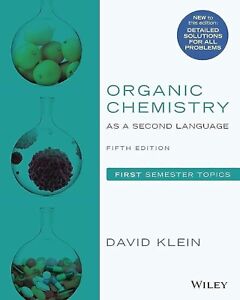 Organic Chemistry as a Second Language: First Semester Topics Paperback
