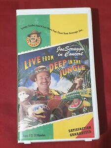 Joe Scruggs in Concert Live From Deep In The Jungle VHS Tape