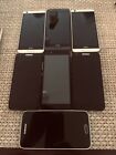 Lot of 7 Android Smartphones - 3 HTC, 3 Alcatel, 1 Samsung (For Parts Or Repair)
