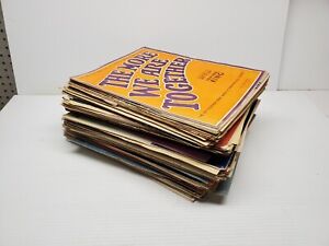 Vintage Sheet Music and Songbooks Lot of 220+ Piano Musicals Classics 16+ Pounds