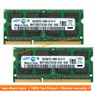 Samsung DDR3 1333Mhz 16GB 8GB 4GB 2Rx8 PC3-10600S SODIMM Laptop Memory RAM