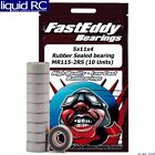 FastEddy Bearings 268 5x11x4 Rubber Sealed Bearing MR115-2RS 10 Units