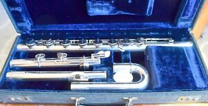 Artley Ogilvie Bass Flute-Plays Very Well-Free USA Shipping