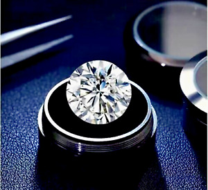 Lab-Grown Certified Round Cut Diamond CVD Loose Diamond D VVS1 Clarity 50-6.00ct