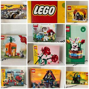 Brand New LEGO SETS EASTER, FLOWERS, CHRISTMAS & MORE - Choose the Ones You Need