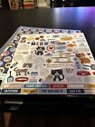 Huge Lot 100+ Items Misc themed Scrapbooking Papers, Stickers , Cut Outs cats
