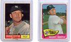 1950S 1960S TOPPS MANTLE (11) LOT 1959 1960 1961 1962 1963 1964 1965 1967 1968