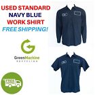 Used Work Shirts Cintas, Redkap, Unifirst, G&K Navy Blue FREE SHIP