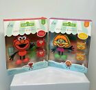 New ListingSesame Street & Glo Pals Elmo Light Up Sensory Toy Water Activated Bundle Lot 2x