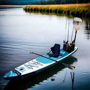 NAUTICA 15' 1-2 Person Kayak SUP Stand Up Paddle Board Fishing Paddleboard Seat