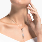 Swarovski Lifelong Heart Y necklace Mixed metal finish 5517952 NIB $149