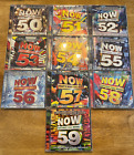 LOT OF 10 - (50-59) NOW That's What I Call Music 90s 2000 music NOW lot