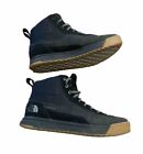 The North Face Mens Larimer Mid Waterproof Boots Size 8 Black Brown Lace Up