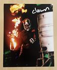 CLOWN HAND SIGNED 8x10 PHOTO AUTOGRAPHED SLIPKNOT FOUNDER SHAWN CRAHAN COA