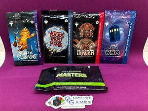 MTG Collector Booster Sample 3 Card Packs Choose Your Own WHO MKM *CCGHouse*