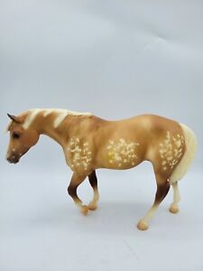 Breyer Model Horse Indian Pony Full Speed Dark Palomino Snowflake Appaloosa