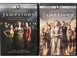 Jamestown The Complete Collection DVD Seasons 1-3 TV Series NEW/SEALED FREE SHIP