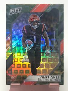 2021 PANINI VIP PRIZM JA'MARR CHASE #RC4 2022 THE NATIONAL GOLD PACK 09/25