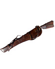 Handmade Leather Rifle Scabbard for lever action rifles (16-26) barrle length
