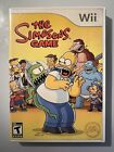 The Simpsons Game - ( Nintendo Wii ) Complete W/box & Manual !