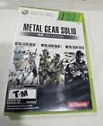 Metal Gear Solid HD Collection (Microsoft Xbox 360, 2011) CIB Complete Tested