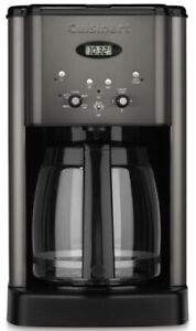 Cuisinart Brew Central 12-Cup Programmable Coffee Maker - Black Stainless Steel